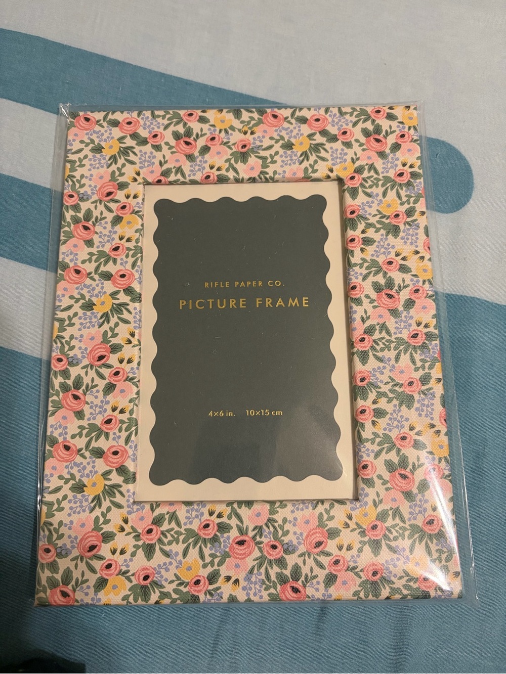 Rifle Paper Co. Pink and Yellow Floral Picture Frame